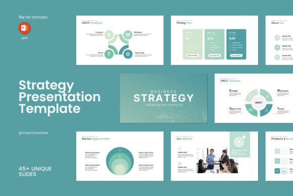 Download Business Strategy PowerPoint Template - Business Collection
