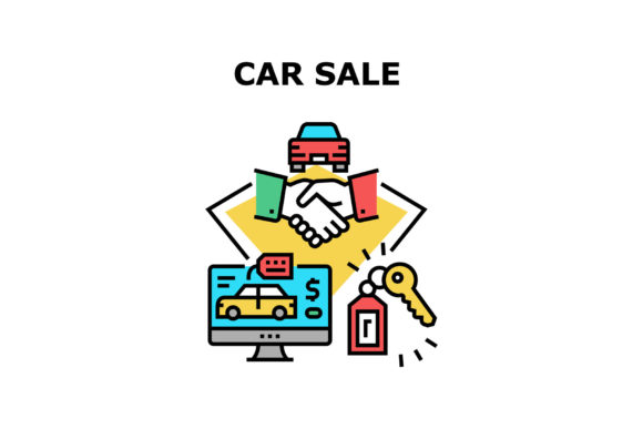 Download Car Sale Dealership Concept Color - Premium Bundle