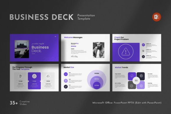 Download Business Deck PowerPoint Template - Business Collection