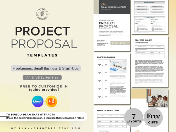 Download Project Proposal Template, Business Plan - Business Collection