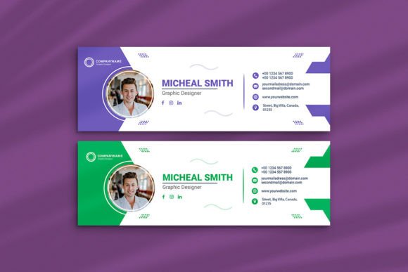 Download Business Email Signature Template - Business Collection