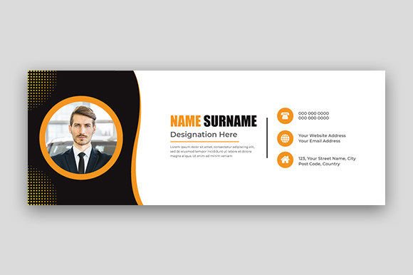 Download Business Email Signature Template Design - Business Collection