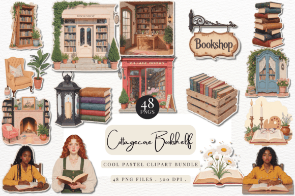 Download Vintage Library Art - Art Collection