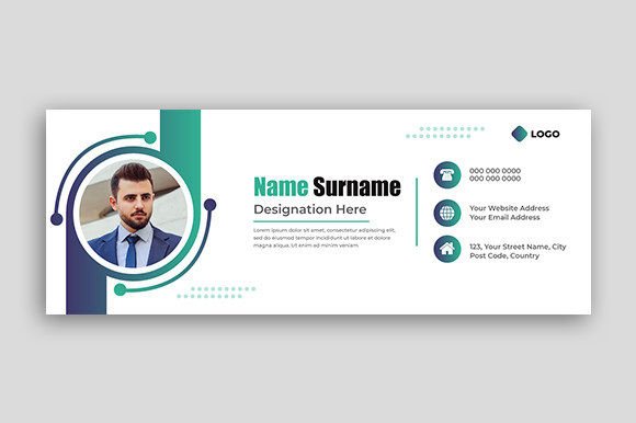Download Business Email Signature Template Design - Business Collection
