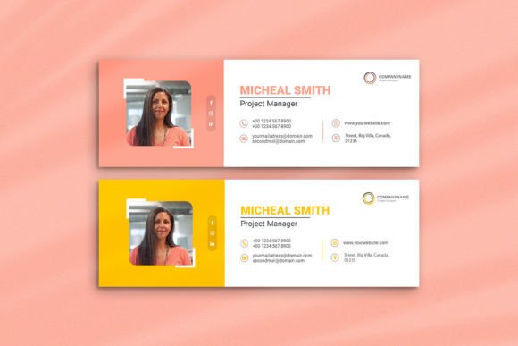 Download Business Email Signature Template - Business Collection