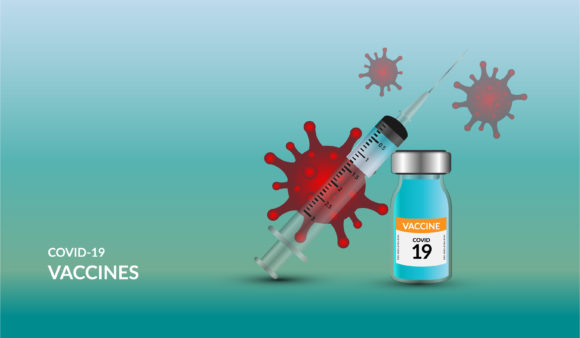 Download Coronavirus Vaccine Vector Background. - Vaccine Collection