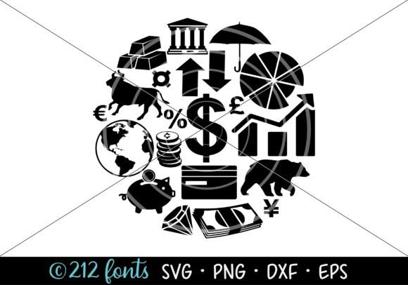 Download Economics and Business Clip Art SVG PNG - Art Collection