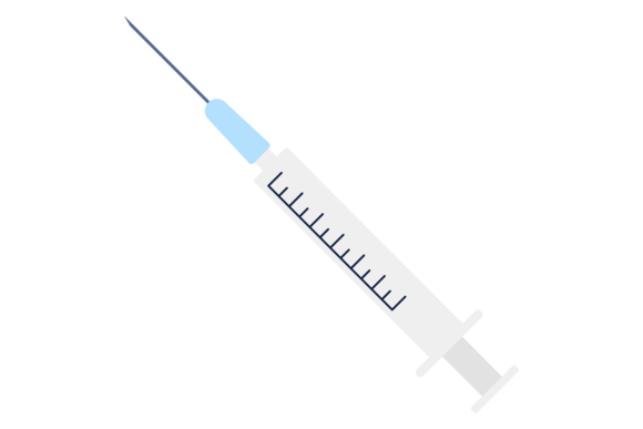 Download Syringe Icon. Medical Vaccine Shot Color - Vaccine Collection